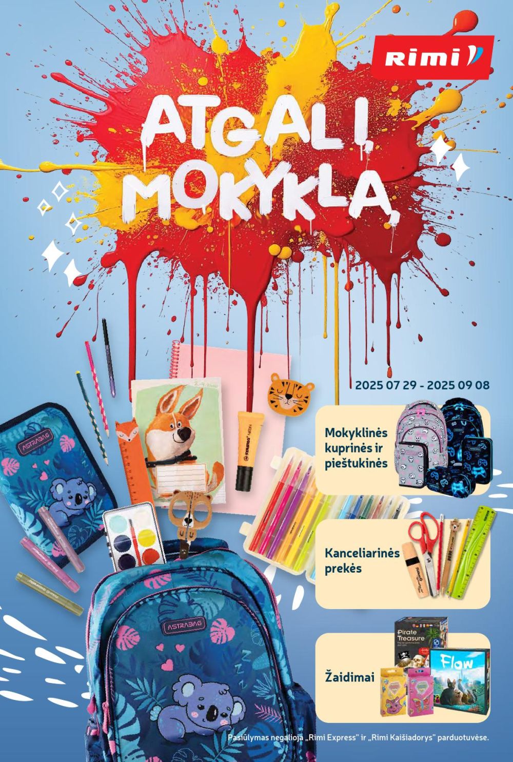 rimi - RIMI - Atgal į mokyklą! (2025 07 29 - 2024 09 08)