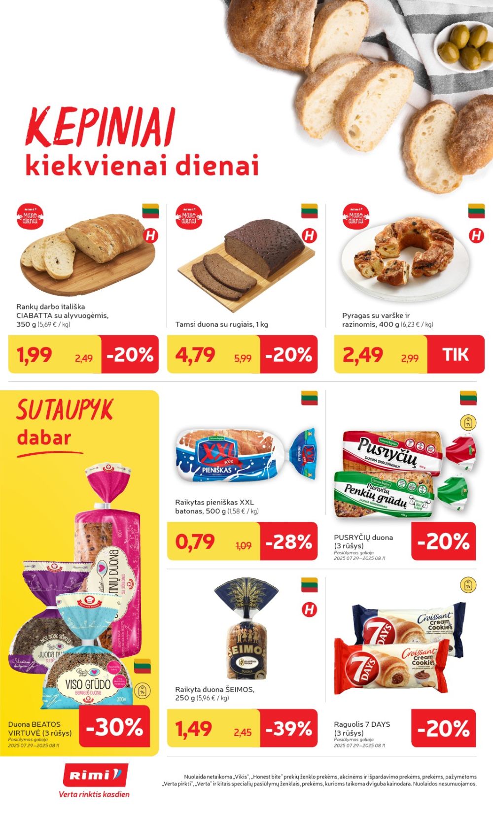 rimi - RIMI - Leidinys Nr.32 (2025 08 05 - 2025 08 11) - page: 16