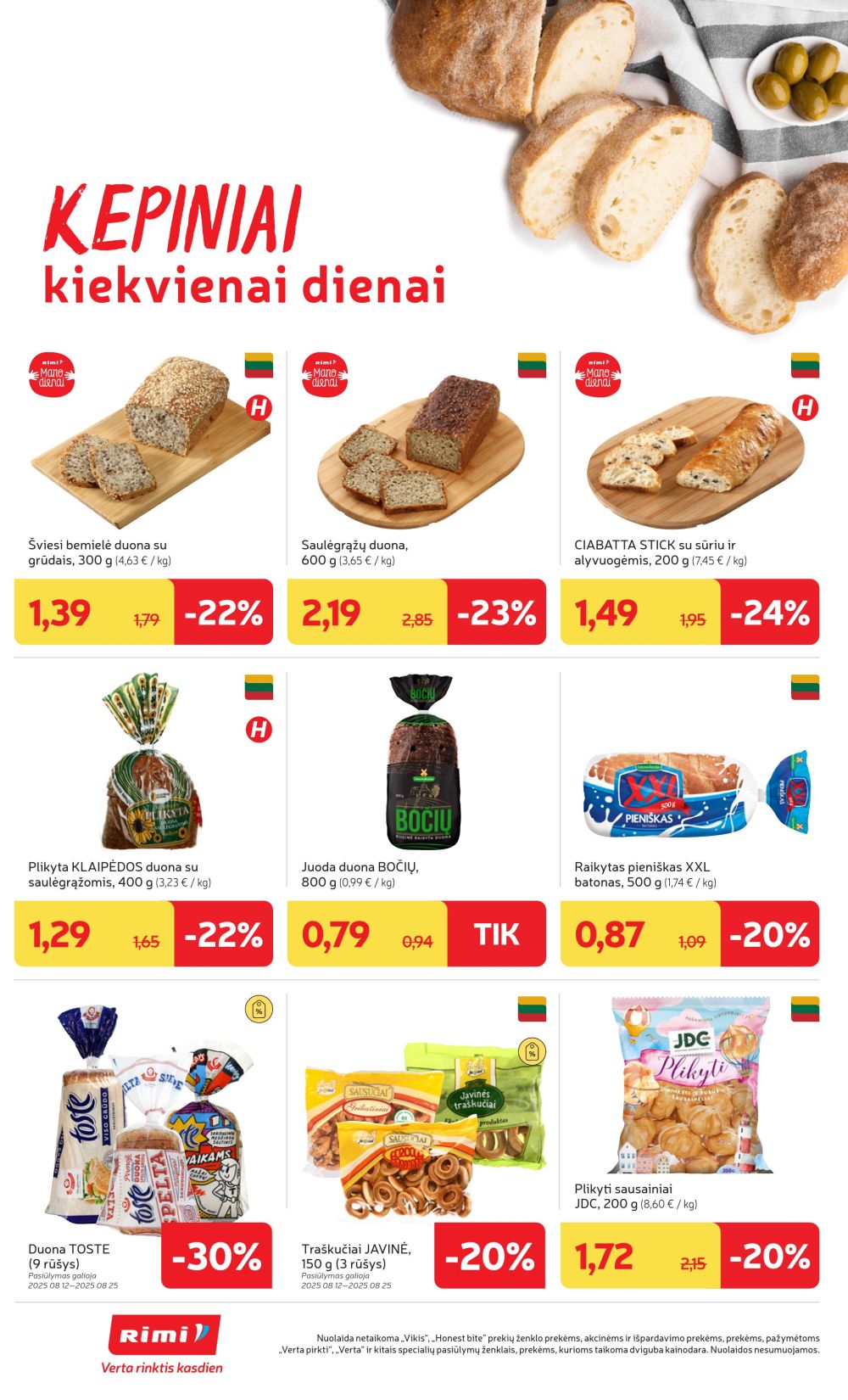 rimi - RIMI - Leidinys Nr.34 (2025 08 19 - 2025 08 25) - page: 12