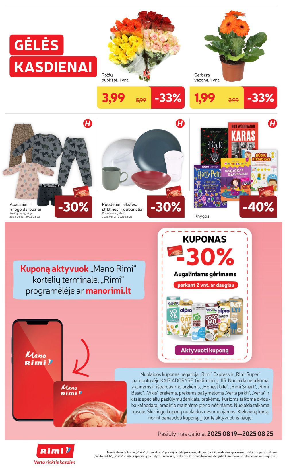 rimi - RIMI - Leidinys Nr.34 (2025 08 19 - 2025 08 25) - page: 34