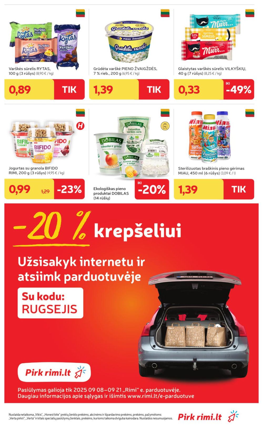 rimi - RIMI - Leidinys Nr.37 (2025 09 09 - 2025 09 15) - page: 23
