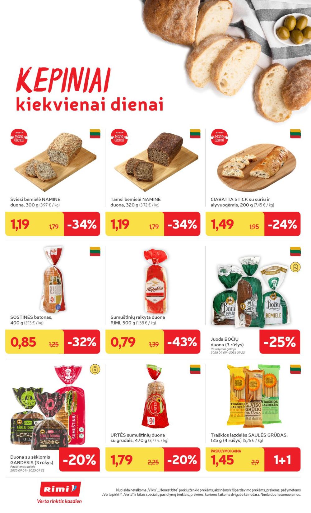 rimi - RIMI - Leidinys Nr.38 (2025 09 16 - 2025 09 22) - page: 14