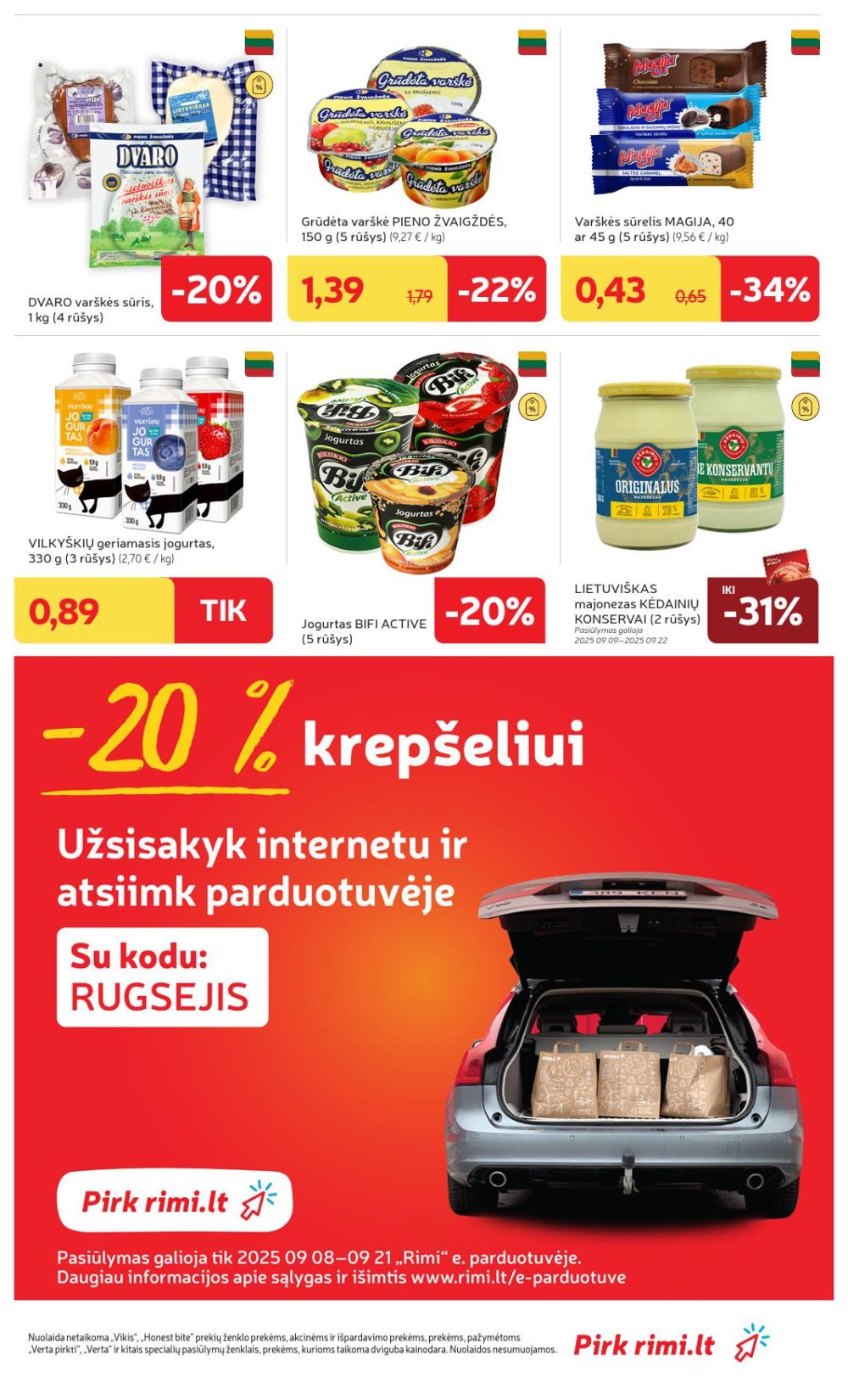 rimi - RIMI - Leidinys Nr.38 (2025 09 16 - 2025 09 22) - page: 21