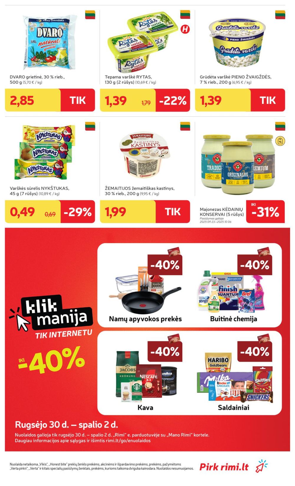 rimi - RIMI - Leidinys Nr.40 (2025 09 30 - 2025 10 06) - page: 17