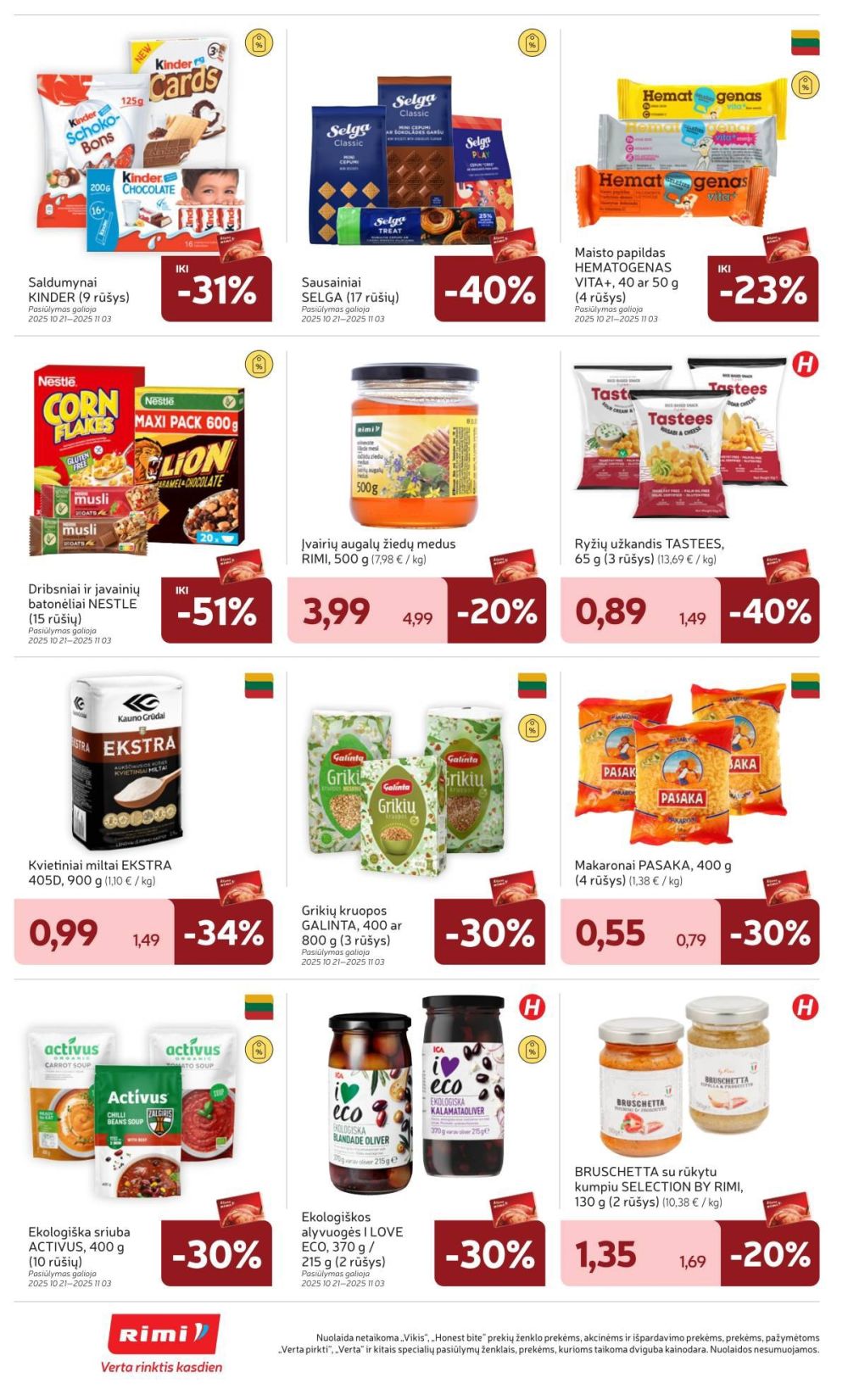 rimi - RIMI - Leidinys Nr.43 (2025 10 21 - 2025 10 27) - page: 24