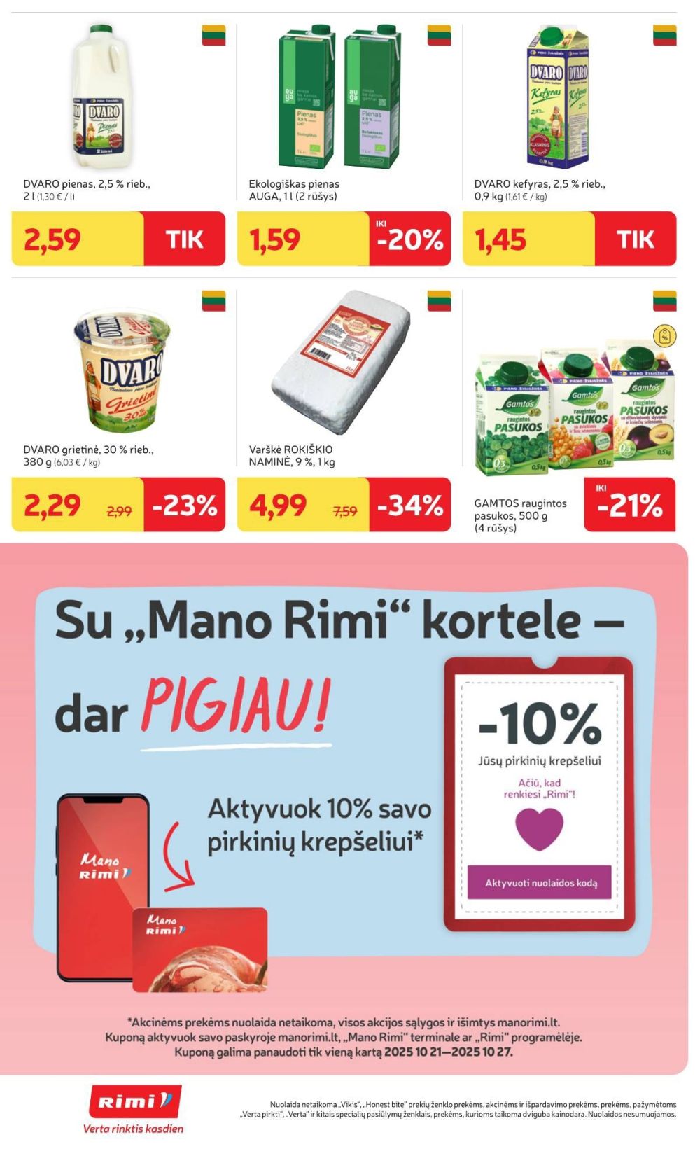 rimi - RIMI - Leidinys Nr.43 (2025 10 21 - 2025 10 27) - page: 16