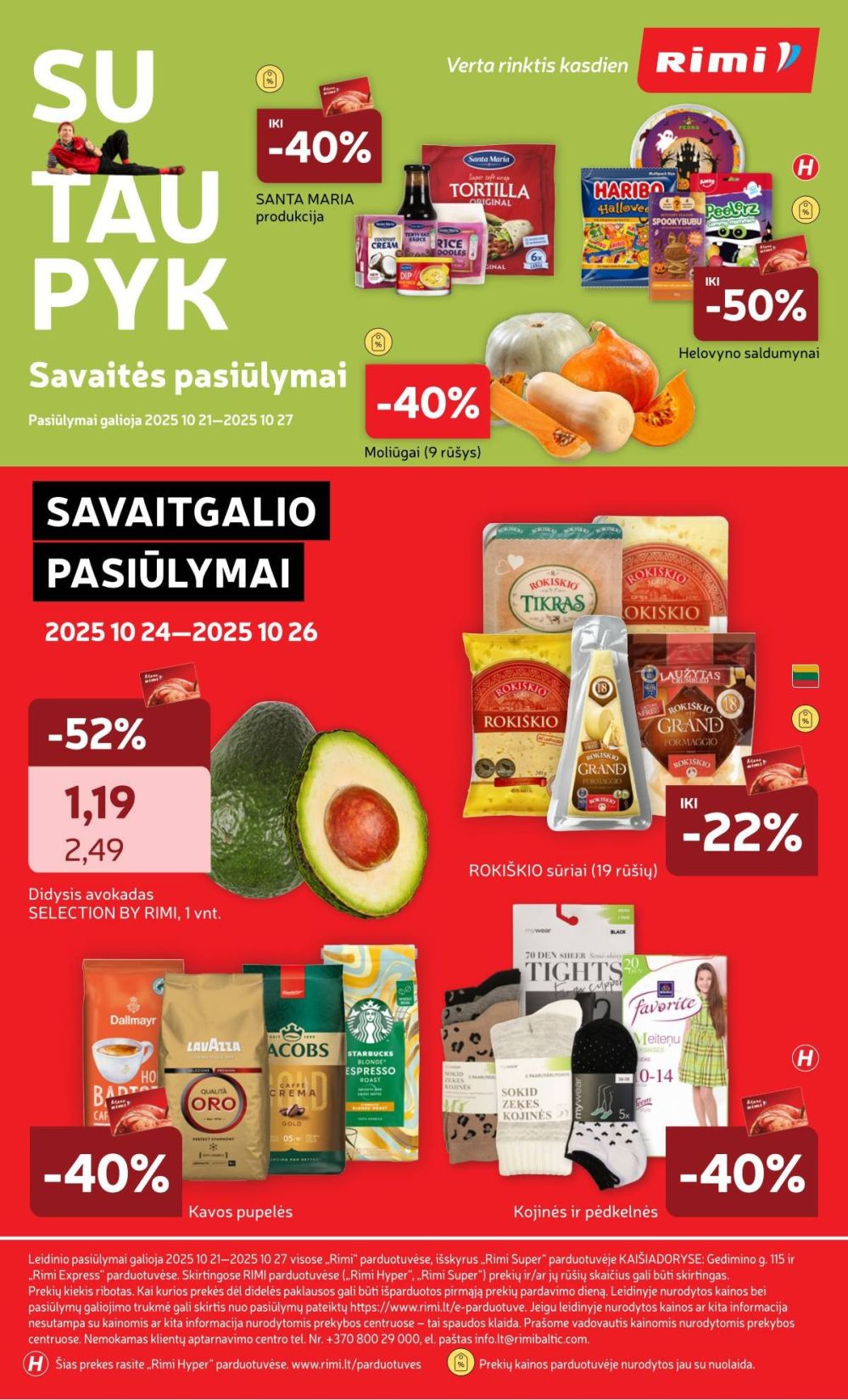 rimi - RIMI - Leidinys Nr.43 (2025 10 21 - 2025 10 27) - page: 34