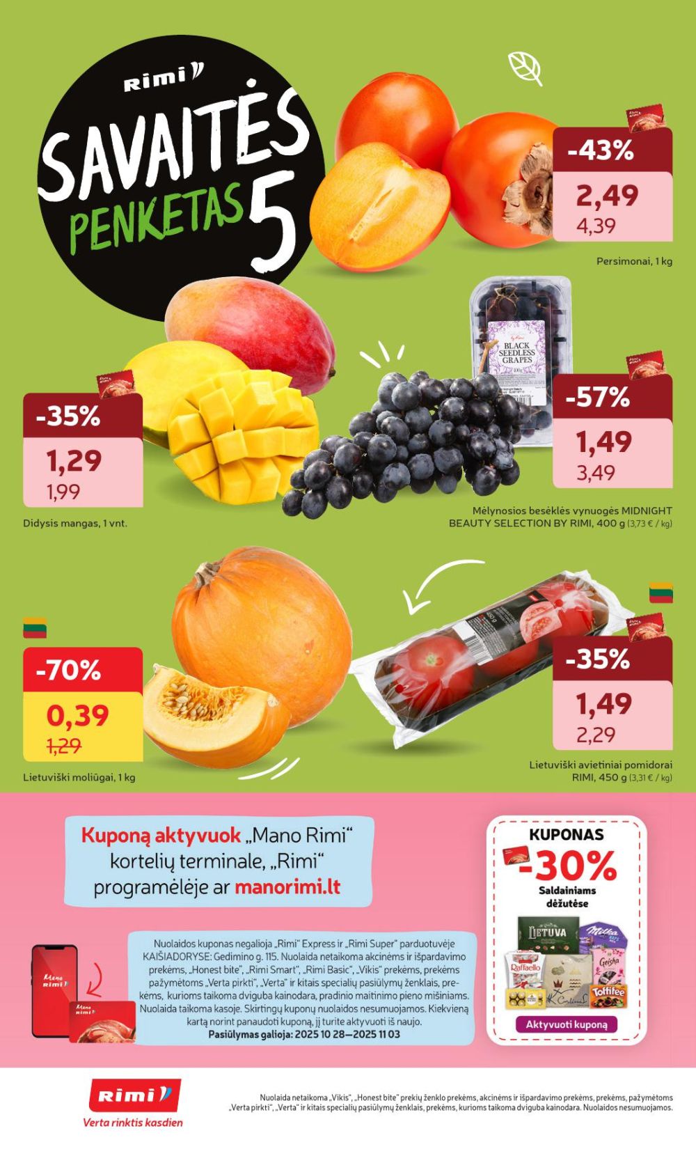 rimi - RIMI - Leidinys Nr.44 (2025 10 28 - 2025 11 03) - page: 12 rimi - RIMI - Leidinys Nr.44 (2025 10 28 - 2025 11 03) - page: 12