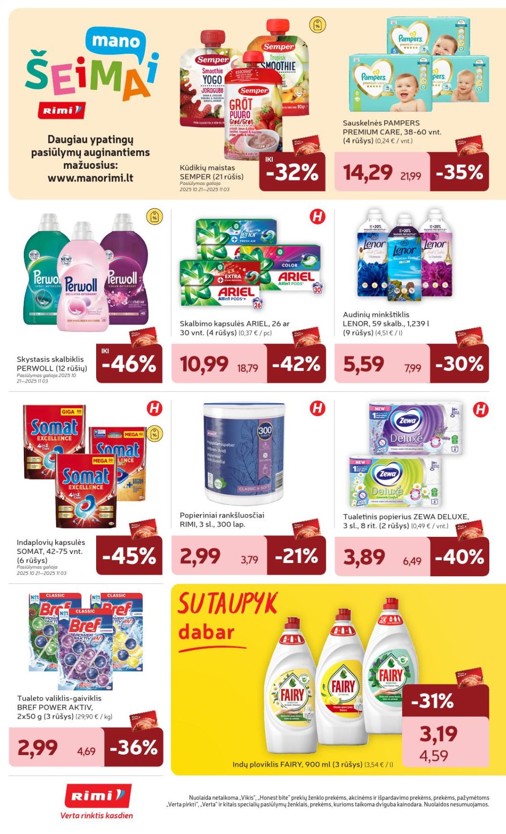 rimi - RIMI - Leidinys Nr.44 (2025 10 28 - 2025 11 03) - page: 34 rimi - RIMI - Leidinys Nr.44 (2025 10 28 - 2025 11 03) - page: 34