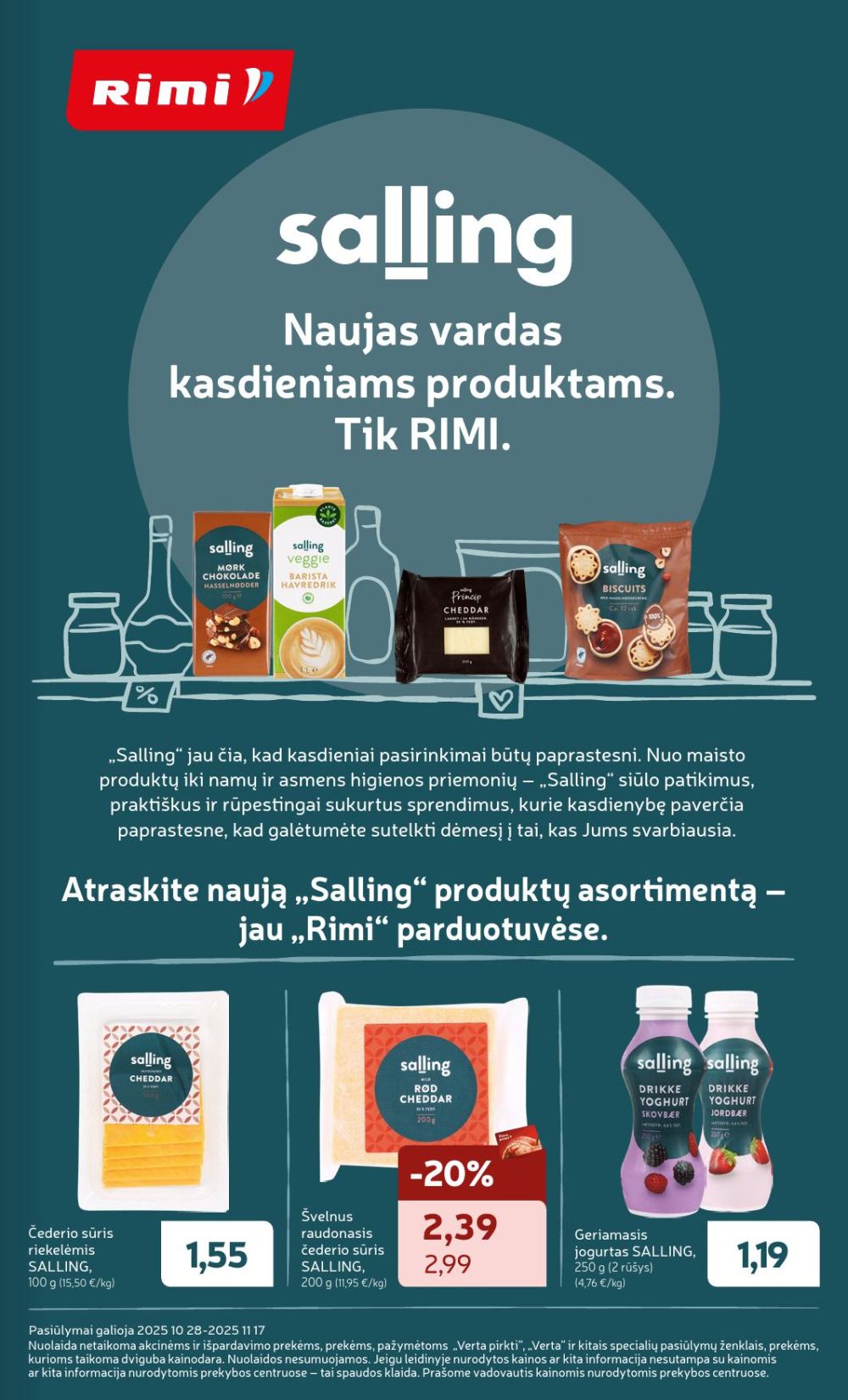 rimi - RIMI - SALLING prekių katalogas (2025 10 28 - 2025 11 17)