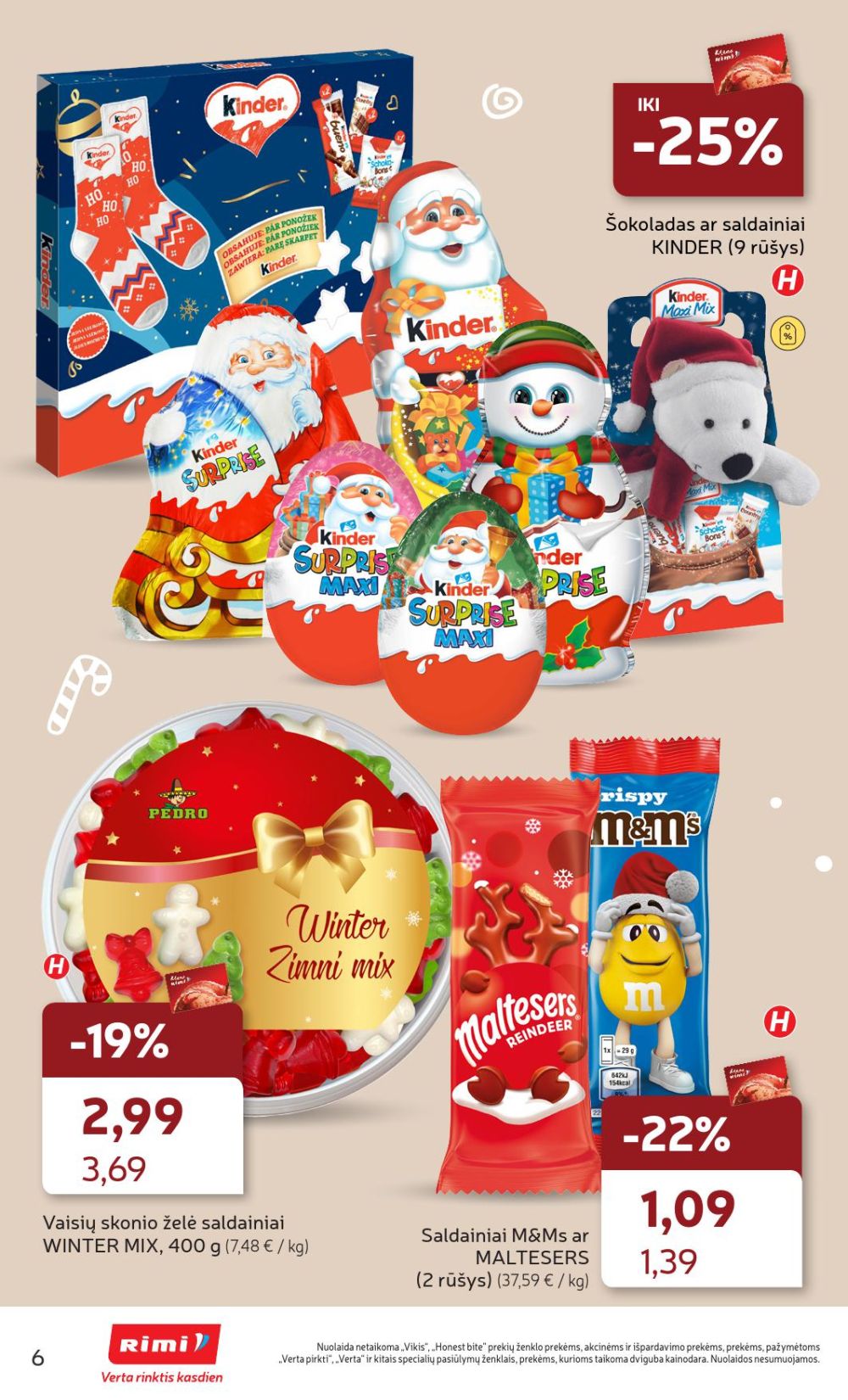 rimi - RIMI - Leidinys Nr.45 (2025 11 04 - 2025 11 17) - page: 6