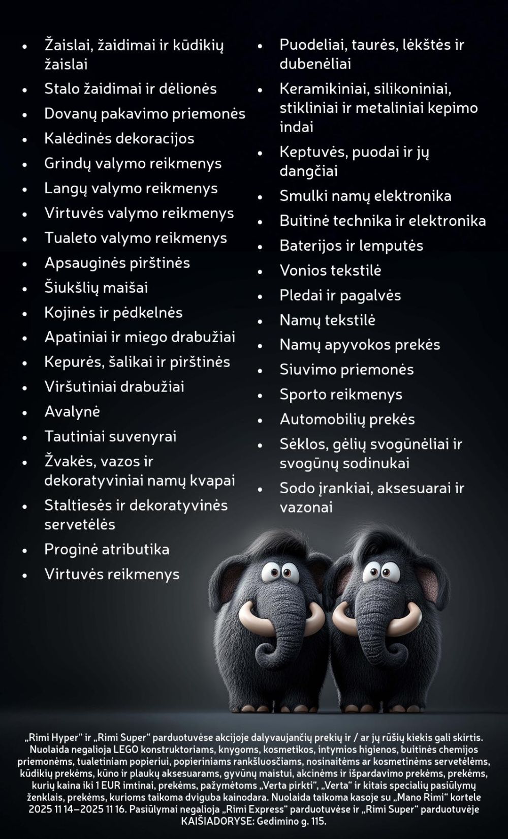 rimi - RIMI - Leidinys Nr.46 (2025 11 11 - 2025 11 17) - page: 3