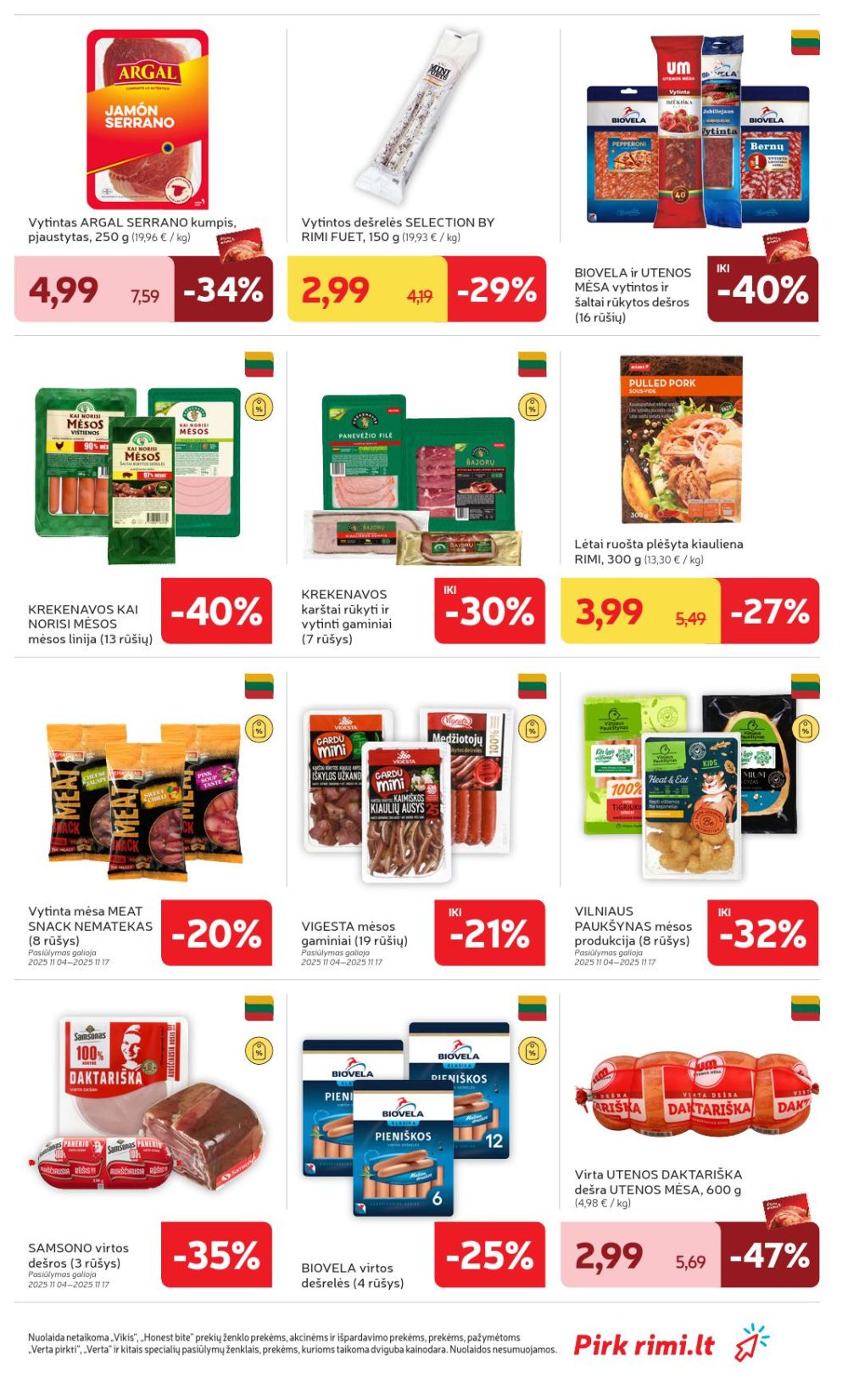 rimi - RIMI - Leidinys Nr.46 (2025 11 11 - 2025 11 17) - page: 19