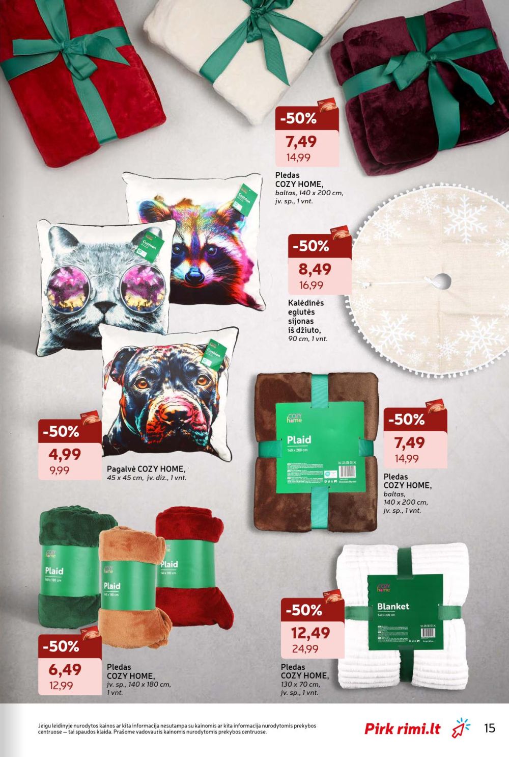 rimi - RIMI - Žiemos švenčių katalogas (2025 11 18 - 2025 12 28) - page: 15