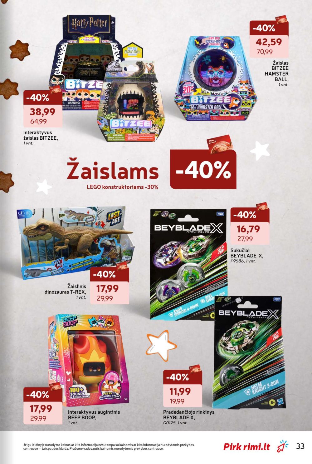 rimi - RIMI - Žiemos švenčių katalogas (2025 11 18 - 2025 12 28) - page: 33