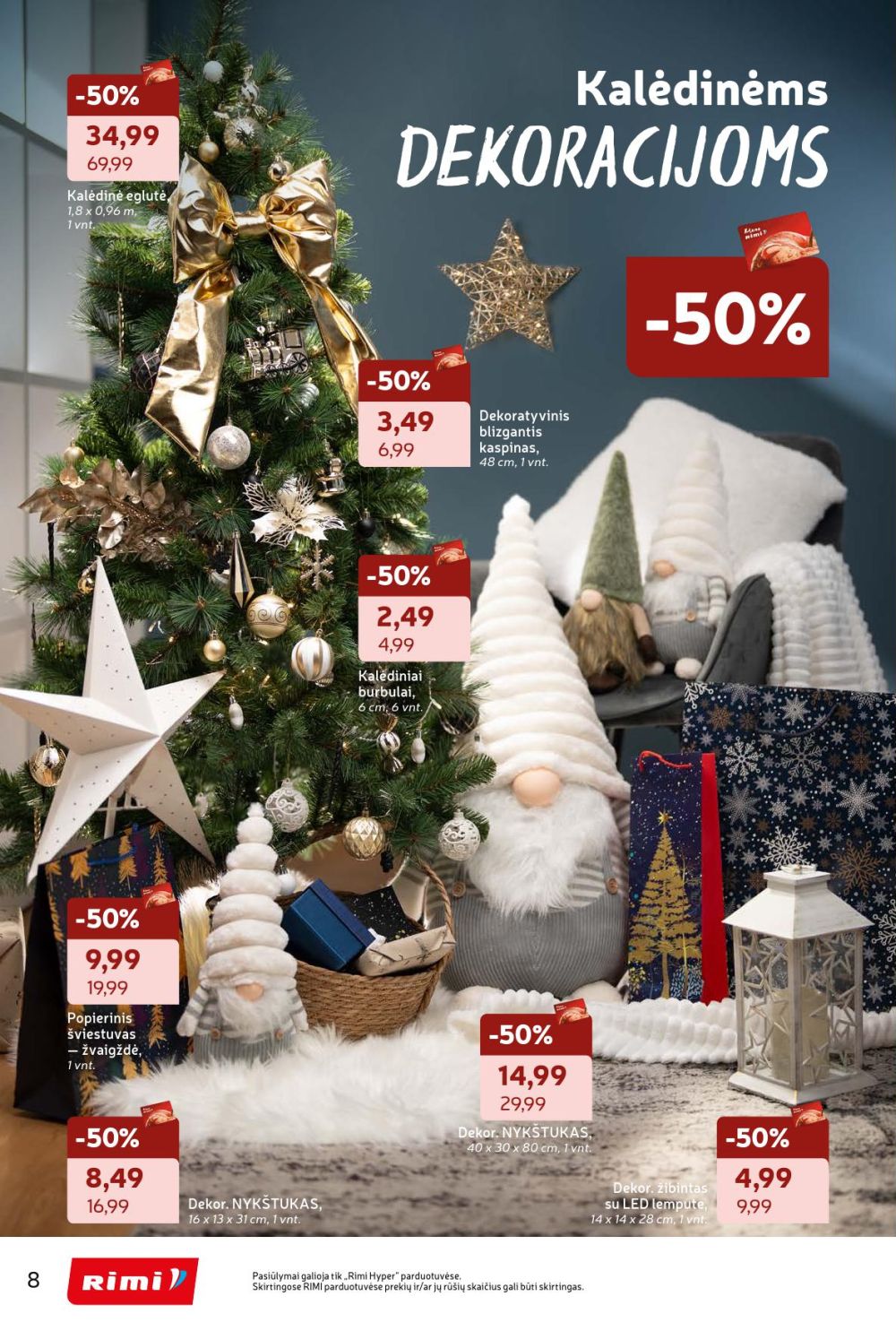 rimi - RIMI - Žiemos švenčių katalogas (2025 11 18 - 2025 12 28) - page: 8