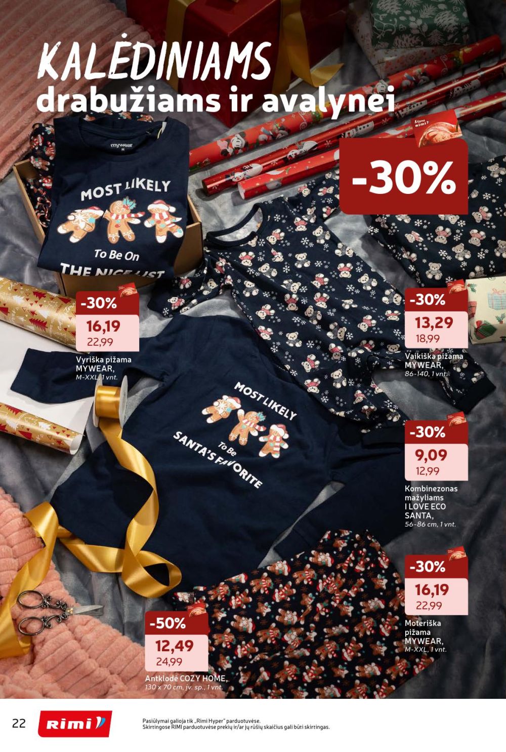 rimi - RIMI - Žiemos švenčių katalogas (2025 11 18 - 2025 12 28) - page: 22