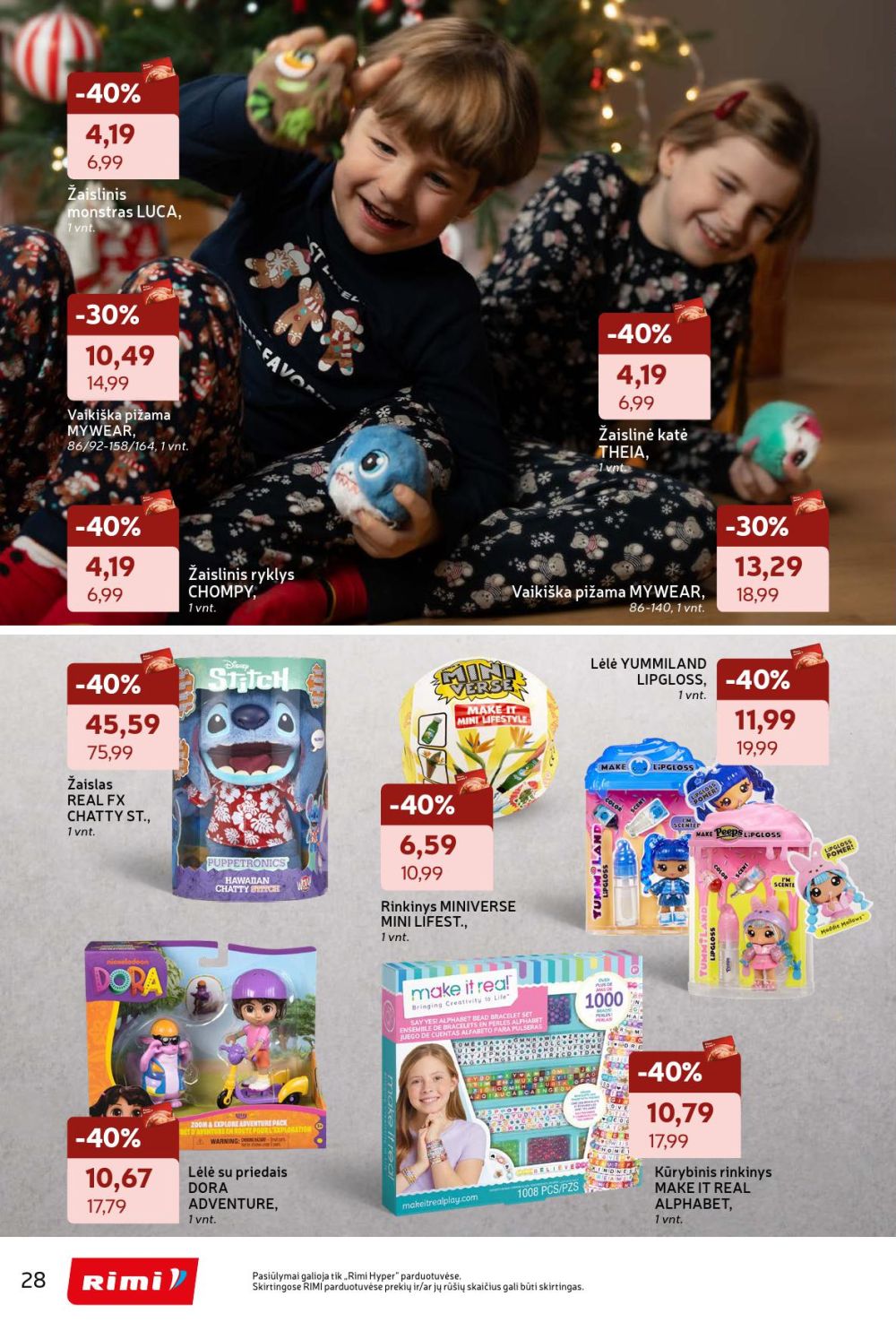 rimi - RIMI - Žiemos švenčių katalogas (2025 11 18 - 2025 12 28) - page: 28