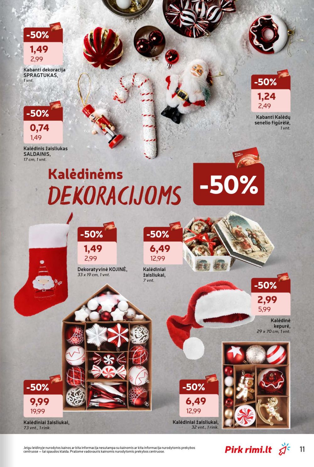 rimi - RIMI - Žiemos švenčių katalogas (2025 11 18 - 2025 12 28) - page: 11