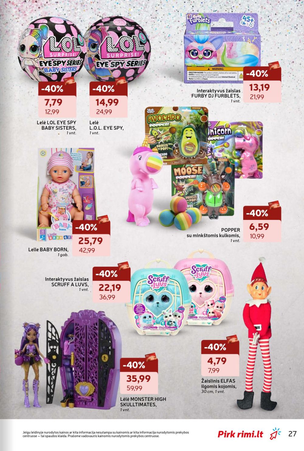 rimi - RIMI - Žiemos švenčių katalogas (2025 11 18 - 2025 12 28) - page: 27