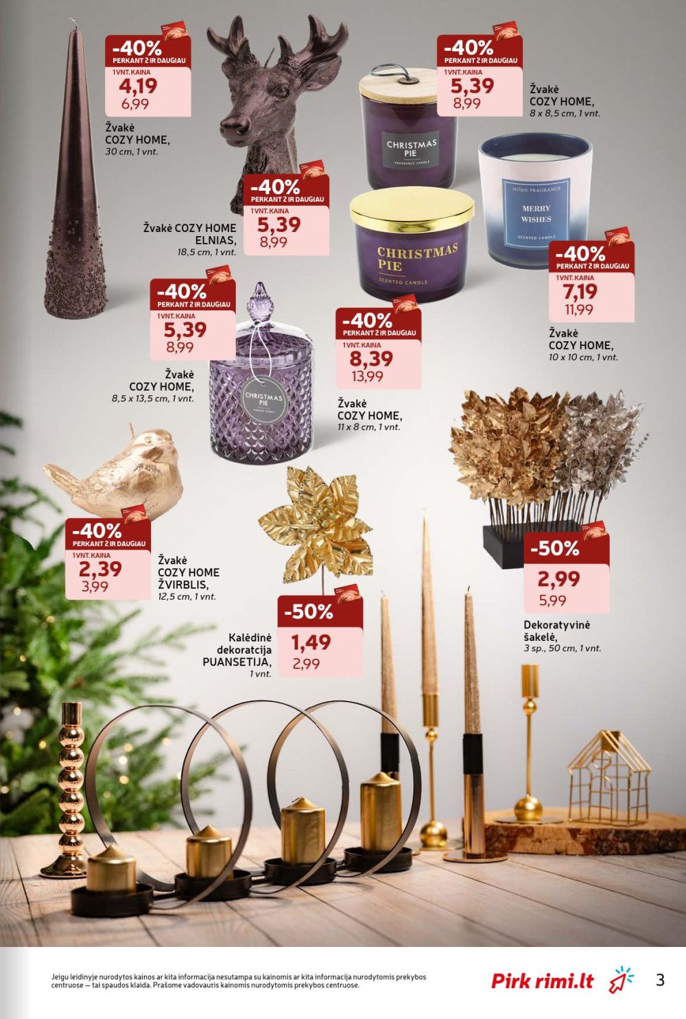 rimi - RIMI - Žiemos švenčių katalogas (2025 11 18 - 2025 12 28) - page: 3
