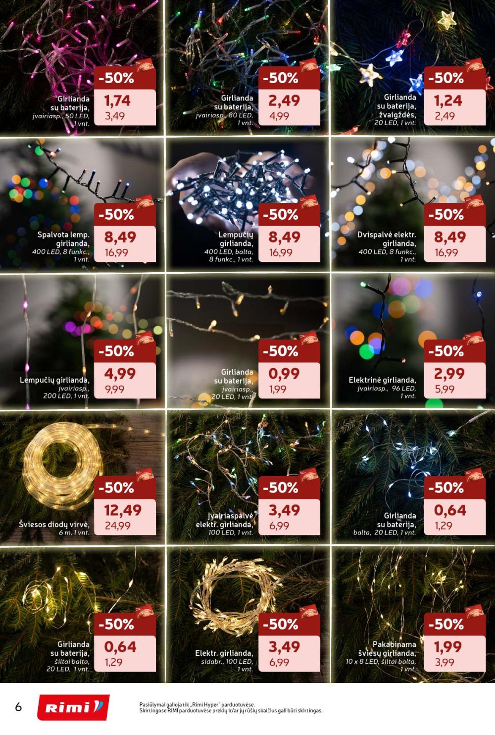 rimi - RIMI - Žiemos švenčių katalogas (2025 11 18 - 2025 12 28) - page: 6