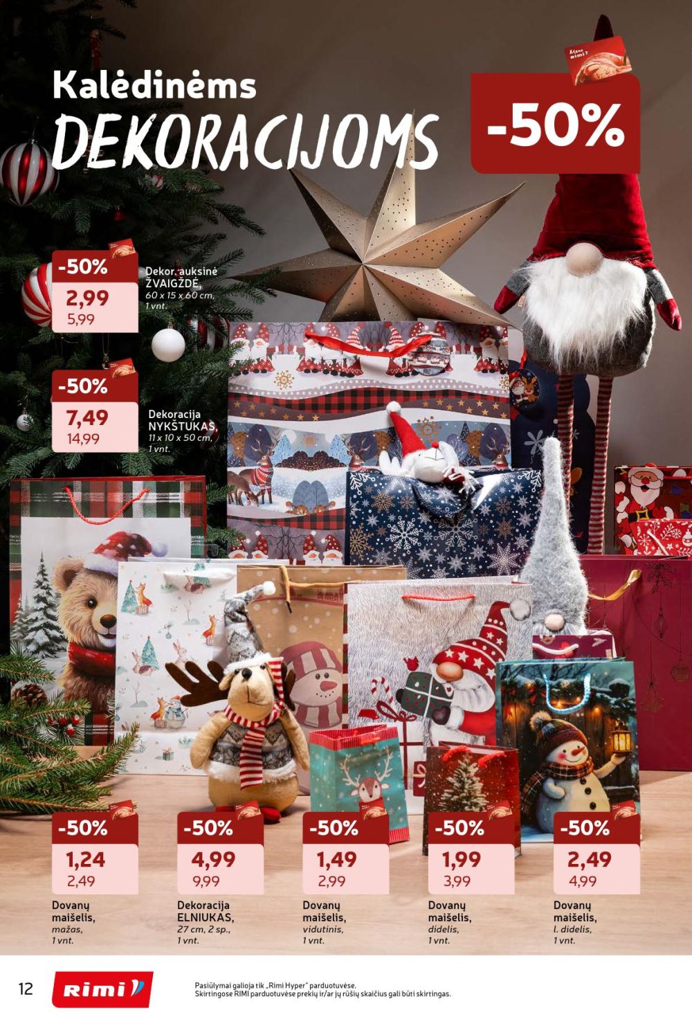 rimi - RIMI - Žiemos švenčių katalogas (2025 11 18 - 2025 12 28) - page: 12