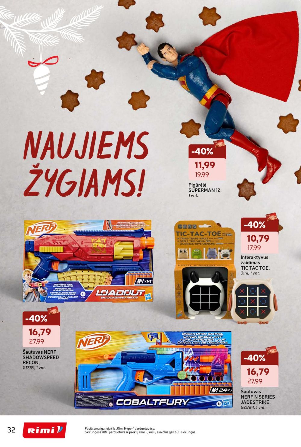 rimi - RIMI - Žiemos švenčių katalogas (2025 11 18 - 2025 12 28) - page: 32