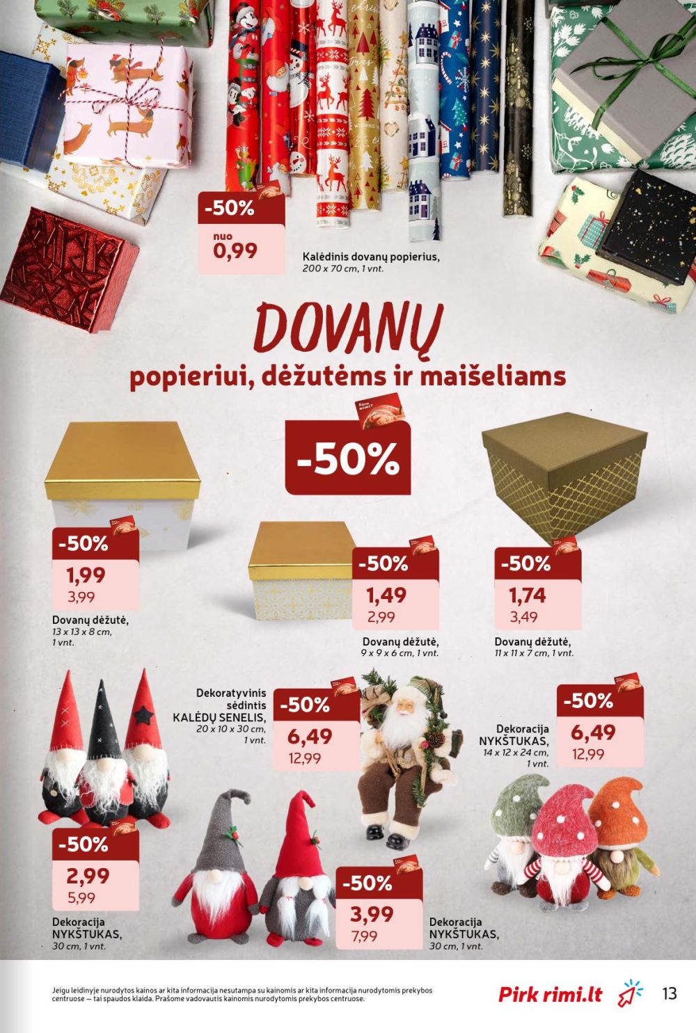 rimi - RIMI - Žiemos švenčių katalogas (2025 11 18 - 2025 12 28) - page: 13