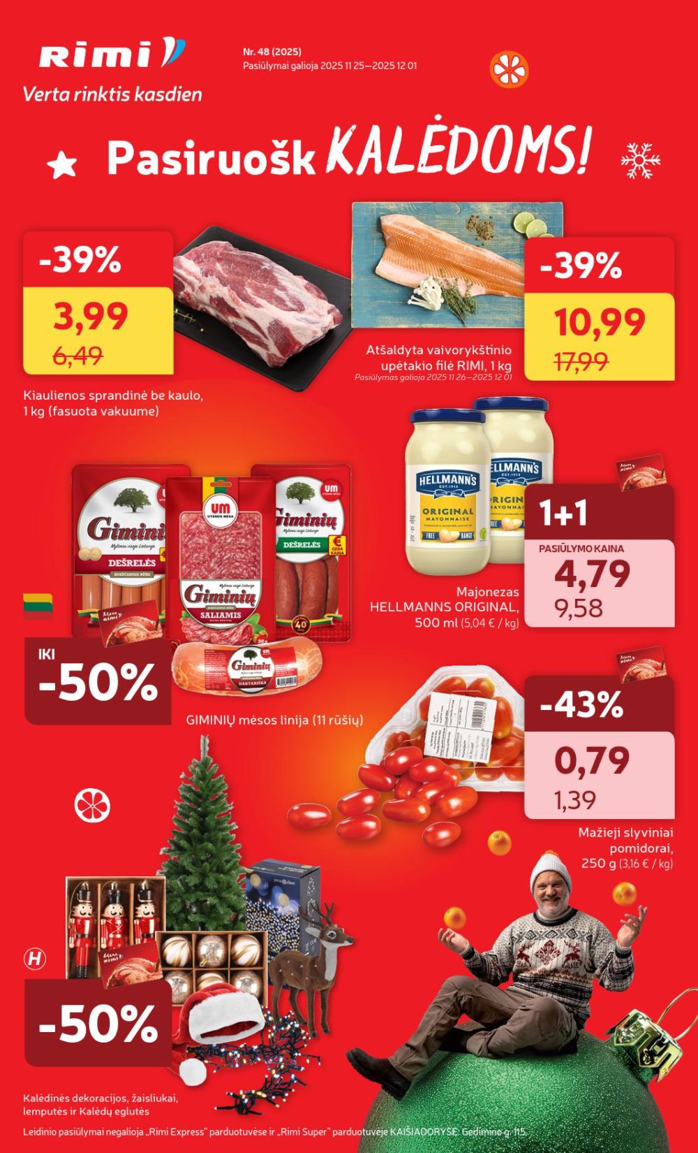 rimi - RIMI - Leidinys Nr.48 (2025 11 25 - 2025 12 01) - page: 1