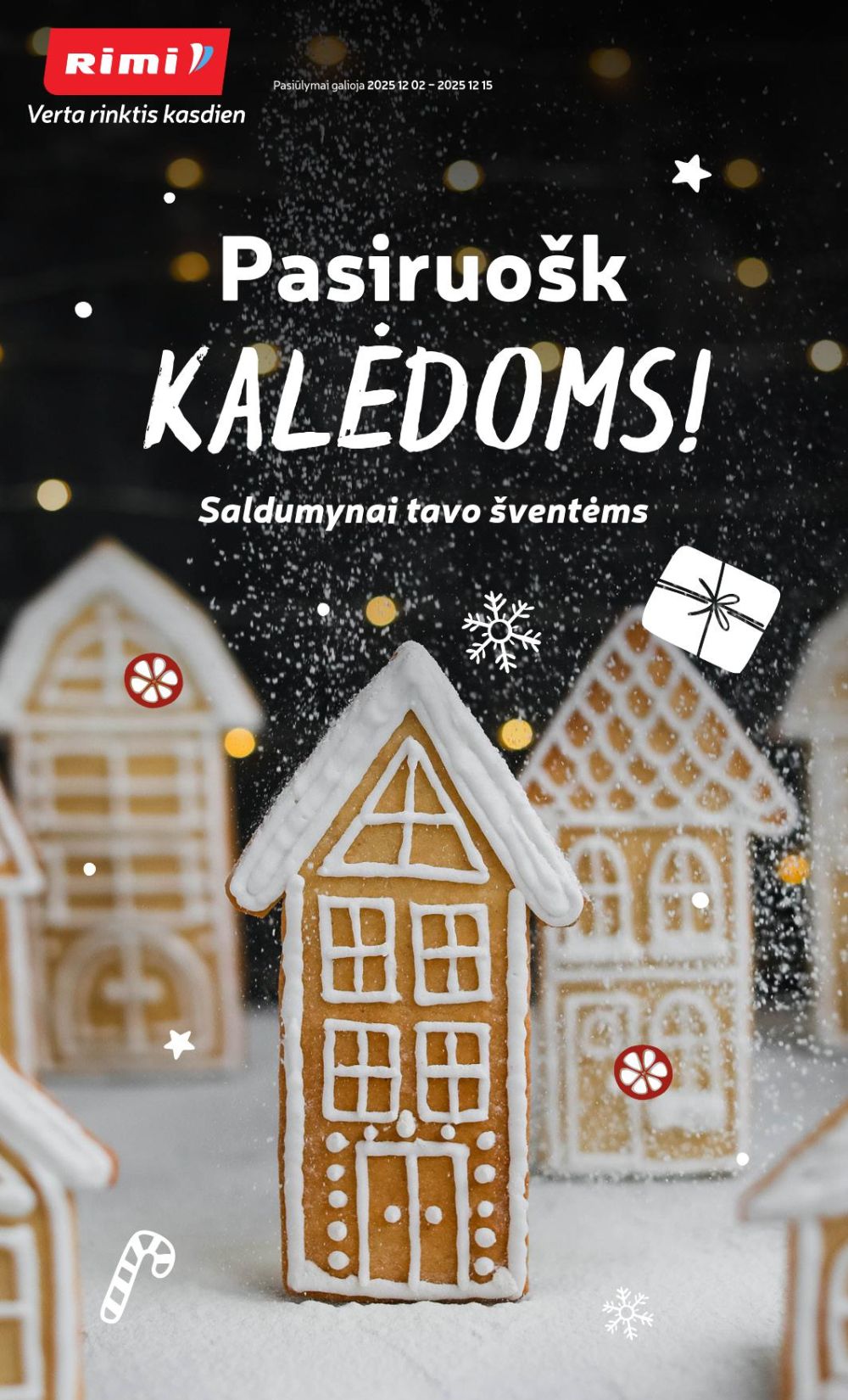 rimi - RIMI - Kalėdinių SALDUMYNŲ asortimento katalogas (2025 12 02 - 2025 12 15)