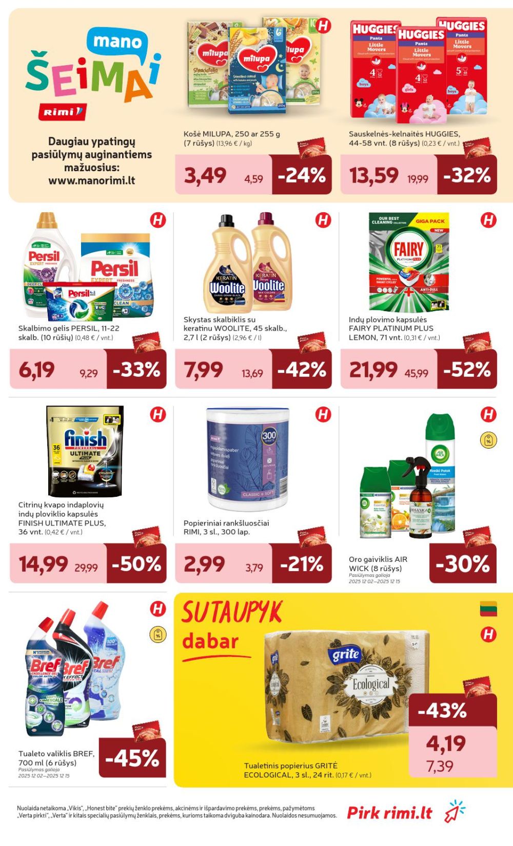 rimi - RIMI - Leidinys Nr.49 (2025 12 02 - 2025 12 08) - page: 33