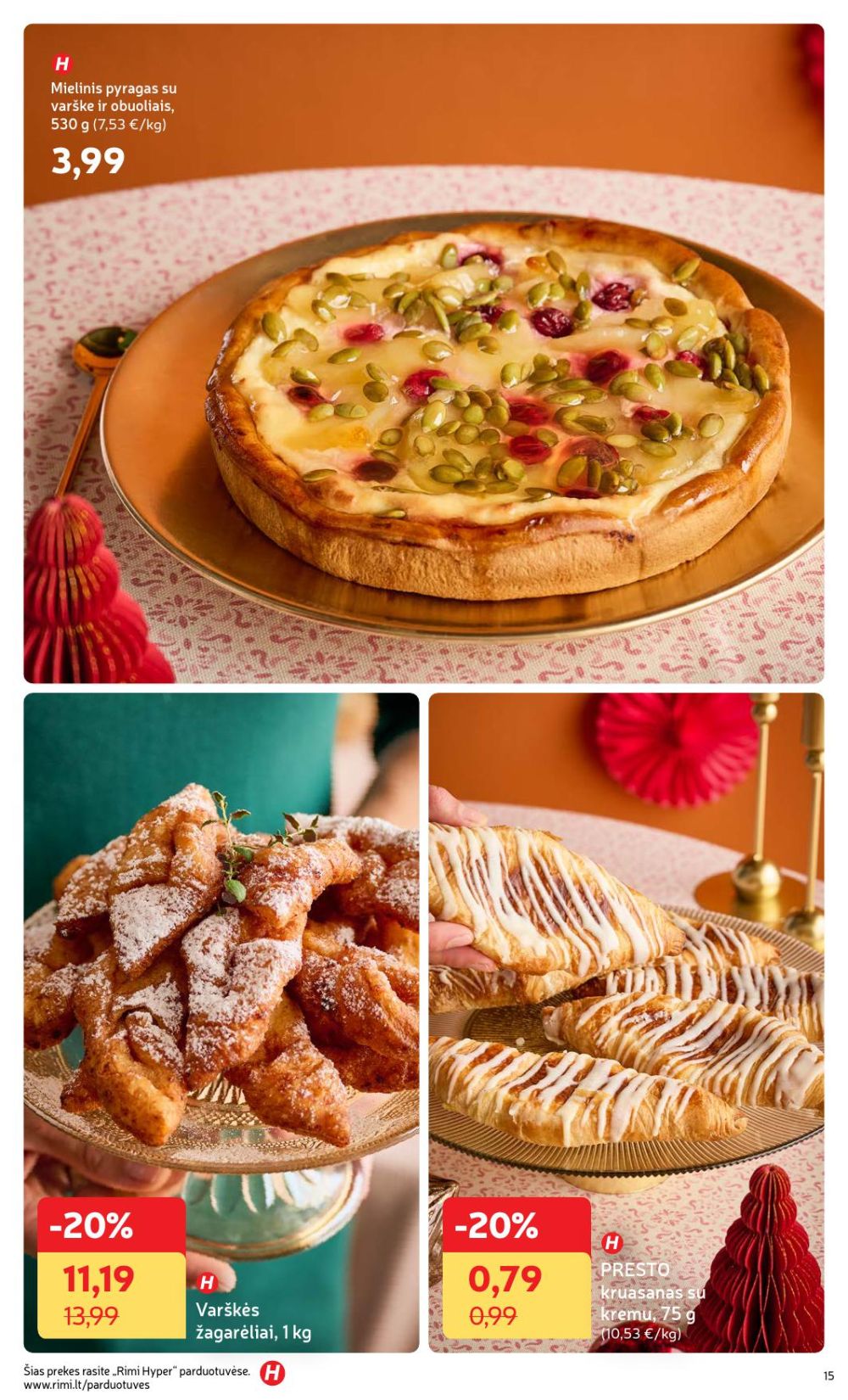 rimi - RIMI - Žiemos ŠVENČIŲ maisto prekių katalogas (2025 12 02 - 2026 01 05) - page: 15