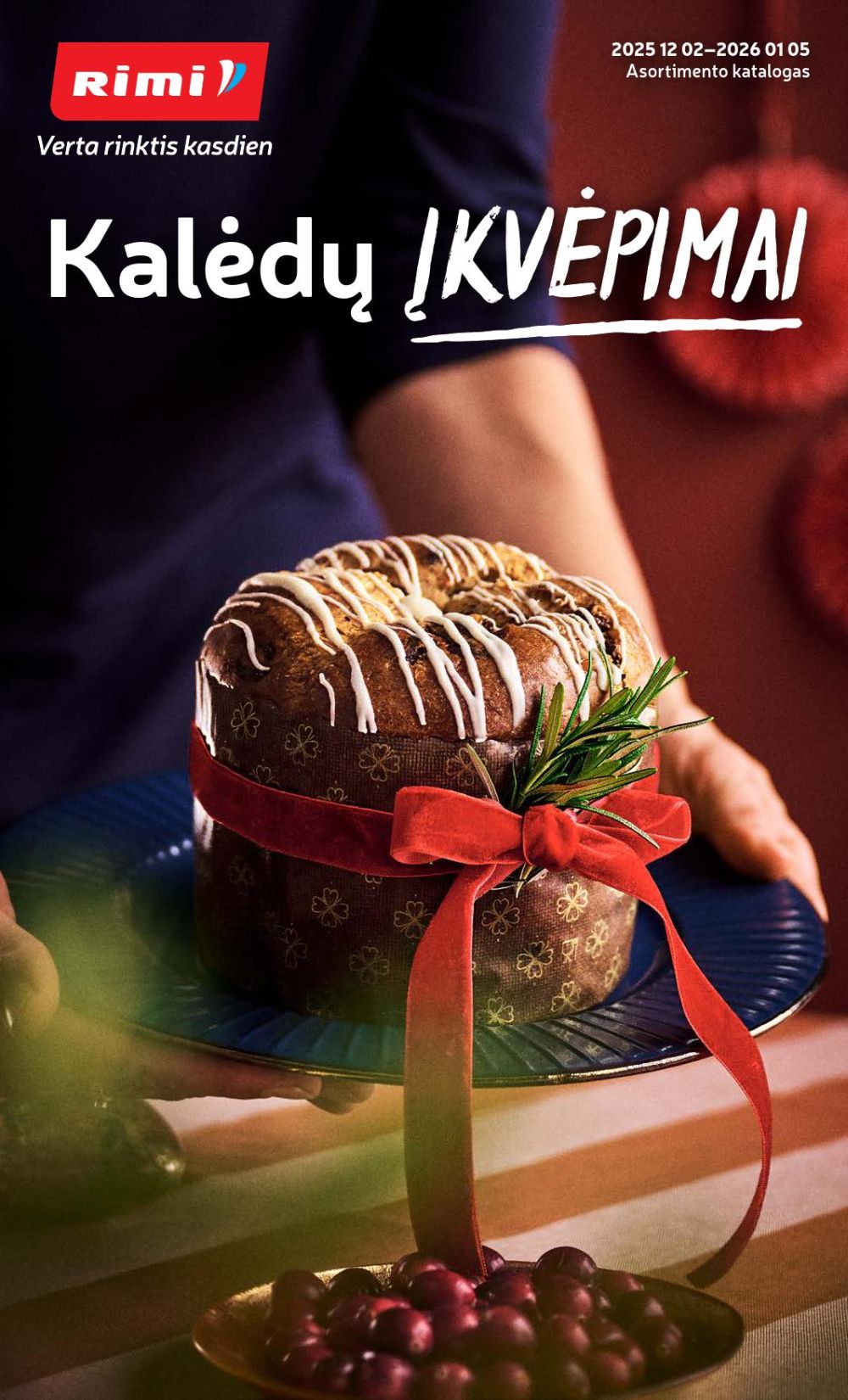rimi - RIMI - Žiemos ŠVENČIŲ maisto prekių katalogas (2025 12 02 - 2026 01 05) - page: 1