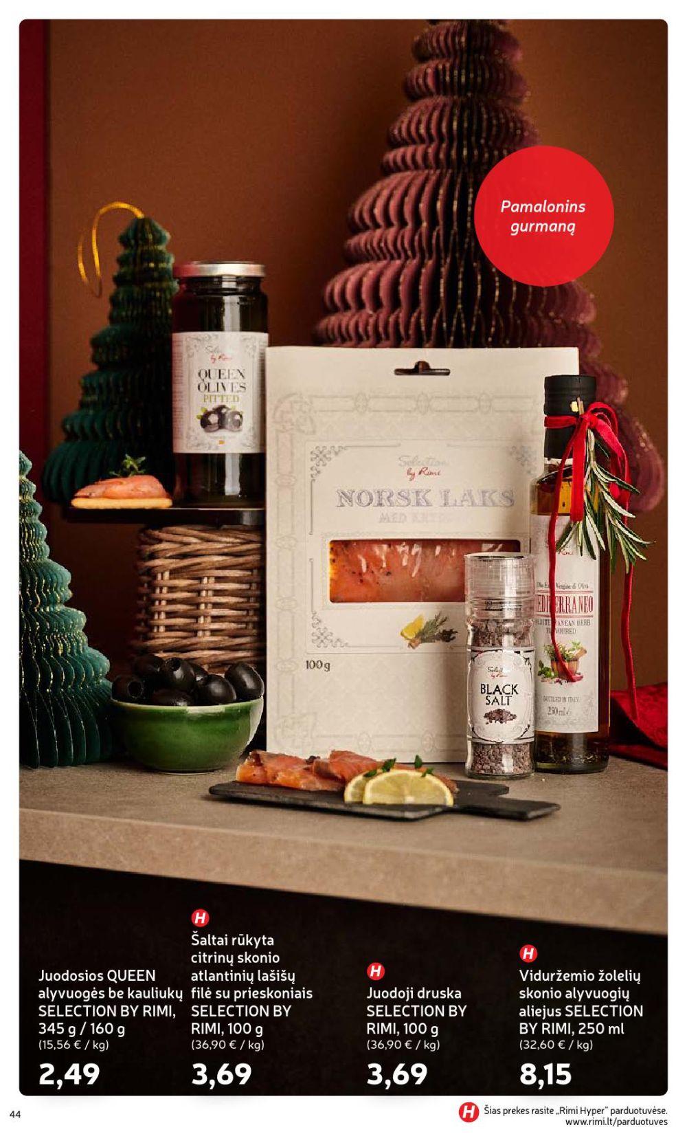 rimi - RIMI - Žiemos ŠVENČIŲ maisto prekių katalogas (2025 12 02 - 2026 01 05) - page: 44