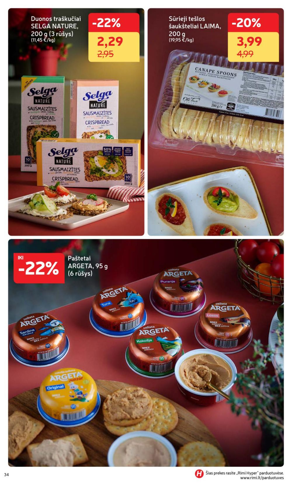 rimi - RIMI - Žiemos ŠVENČIŲ maisto prekių katalogas (2025 12 02 - 2026 01 05) - page: 34