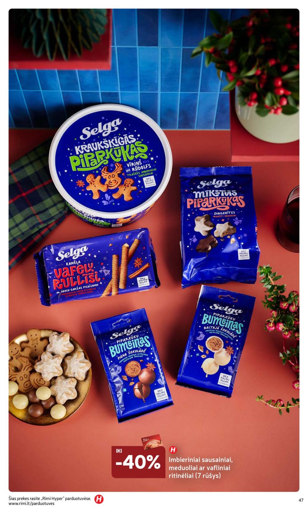 rimi - RIMI - Žiemos ŠVENČIŲ maisto prekių katalogas (2025 12 02 - 2026 01 05) - page: 47