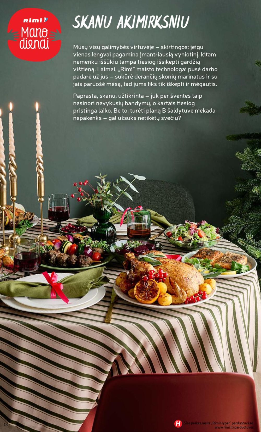 rimi - RIMI - Žiemos ŠVENČIŲ maisto prekių katalogas (2025 12 02 - 2026 01 05) - page: 24