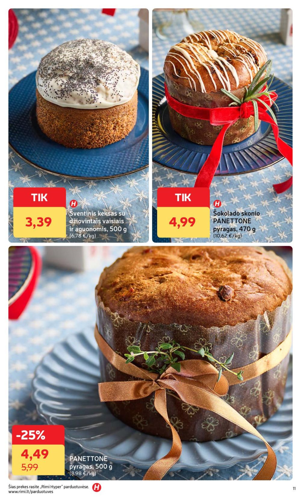 rimi - RIMI - Žiemos ŠVENČIŲ maisto prekių katalogas (2025 12 02 - 2026 01 05) - page: 11