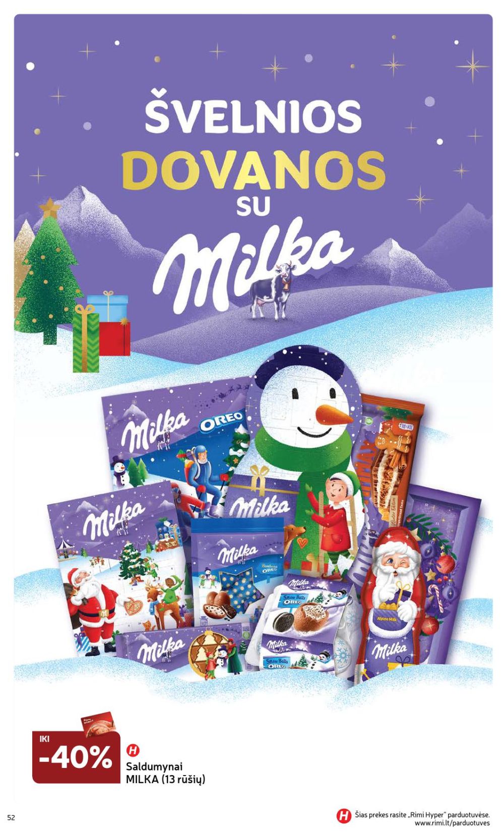 rimi - RIMI - Žiemos ŠVENČIŲ maisto prekių katalogas (2025 12 02 - 2026 01 05) - page: 52