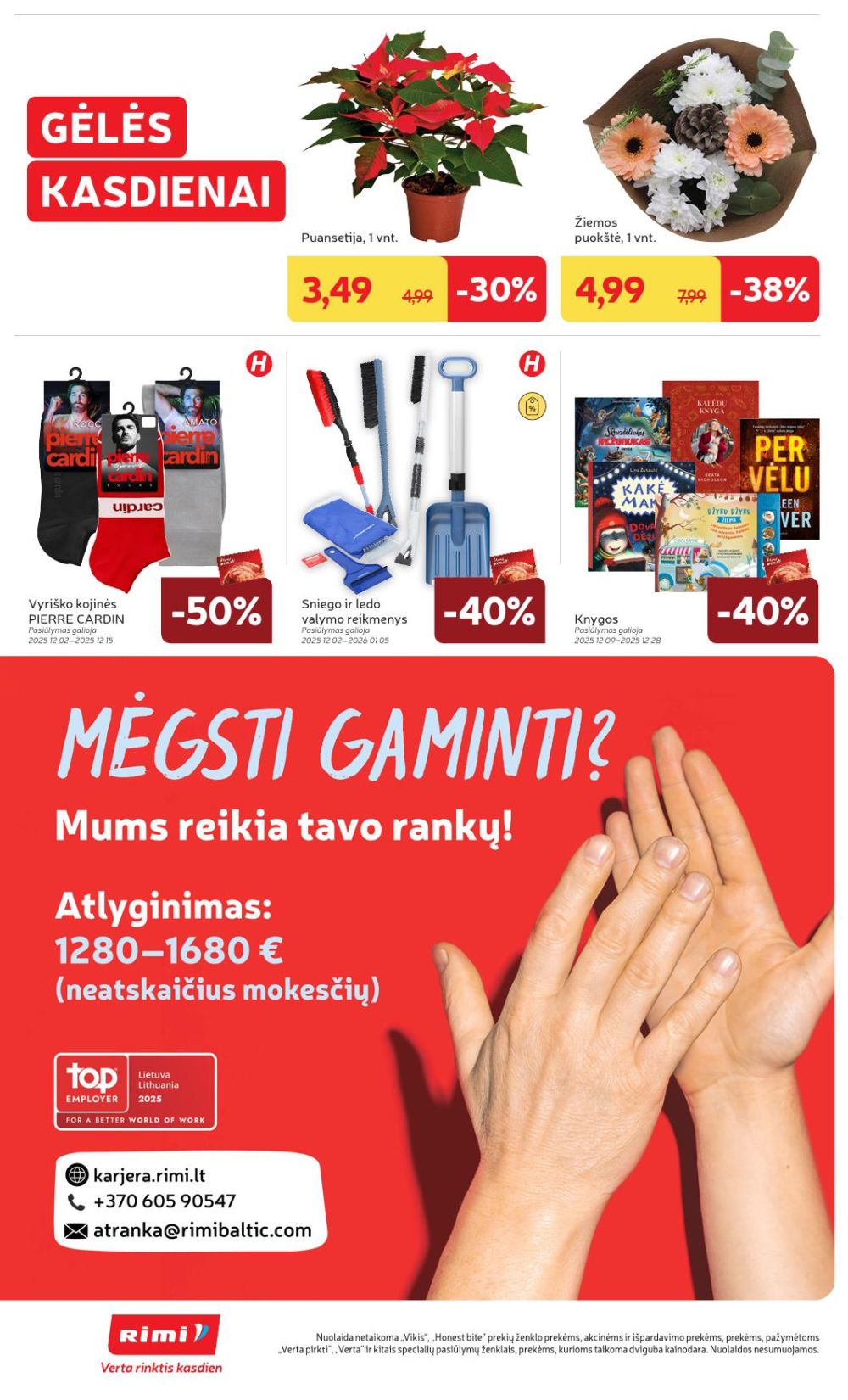 rimi - RIMI - Leidinys Nr.50 (2025 12 09 - 2025 12 15) - page: 42
