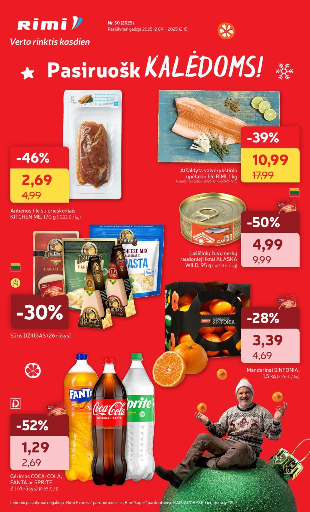 rimi - RIMI - Leidinys Nr.50 (2025 12 09 - 2025 12 15)