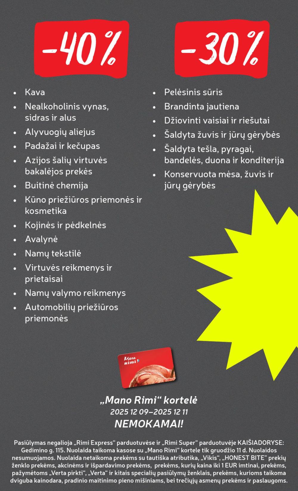 rimi - RIMI - Leidinys Nr.50 (2025 12 09 - 2025 12 15) - page: 3