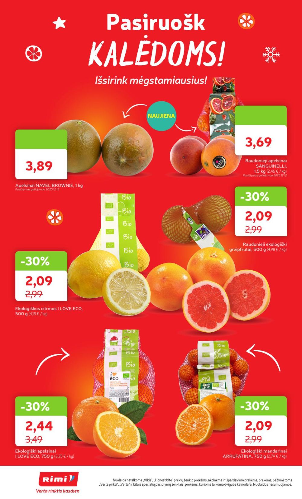 rimi - RIMI - Leidinys Nr.50 (2025 12 09 - 2025 12 15) - page: 14