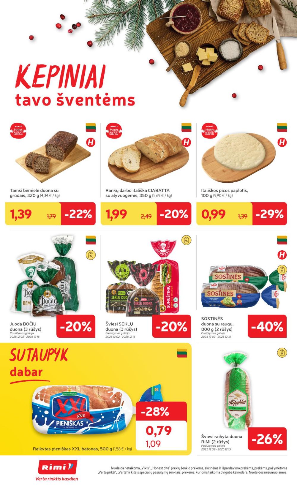 rimi - RIMI - Leidinys Nr.50 (2025 12 09 - 2025 12 15) - page: 26