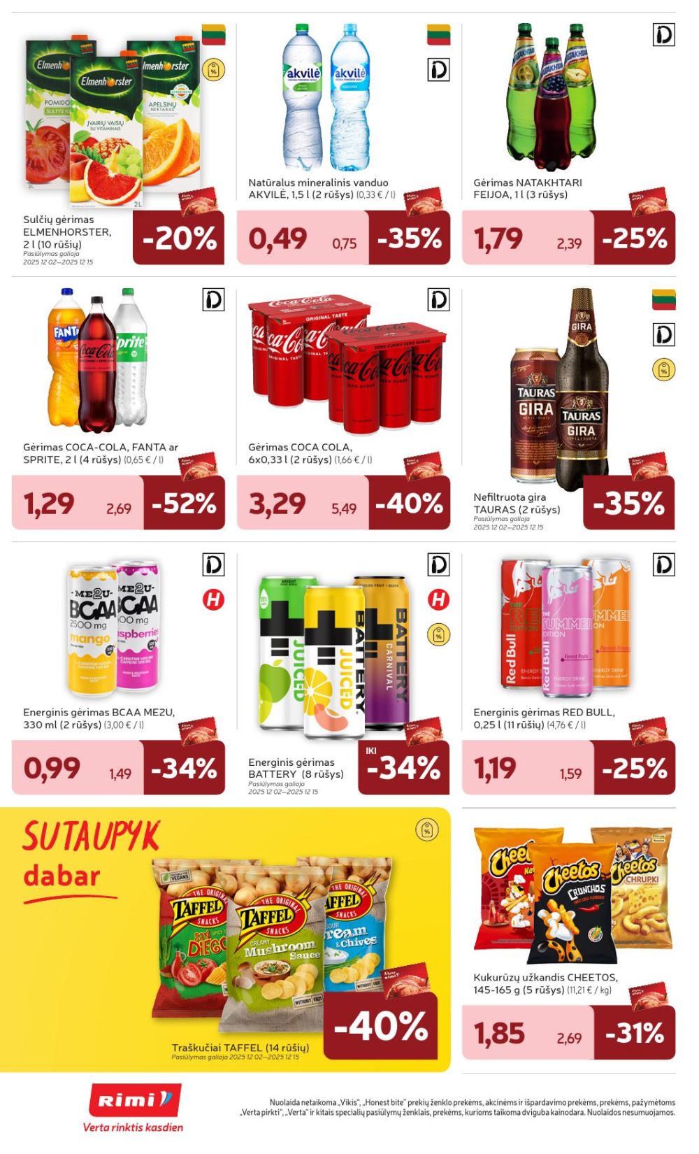 rimi - RIMI - Leidinys Nr.50 (2025 12 09 - 2025 12 15) - page: 38