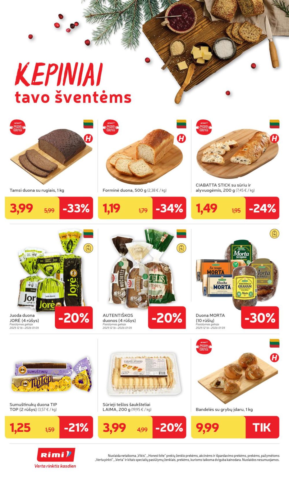 rimi - RIMI - Leidinys Nr.51-52 (2025 12 16 - 2025 12 28) - page: 12