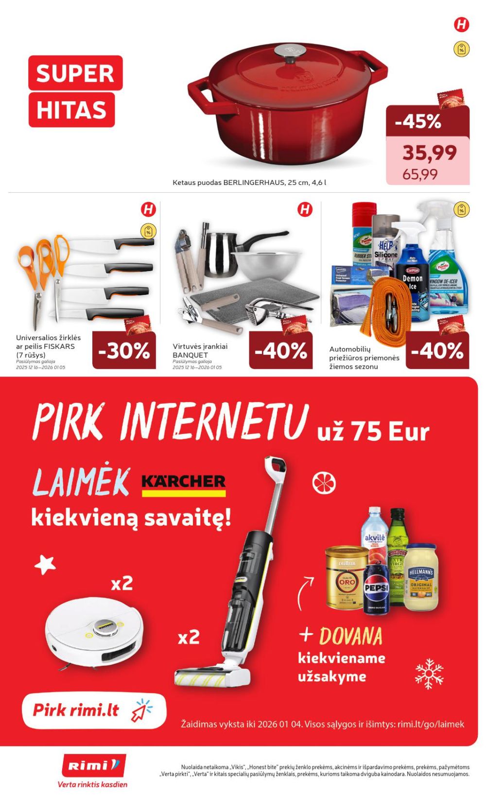 rimi - RIMI - Leidinys Nr.51-52 (2025 12 16 - 2025 12 28) - page: 38