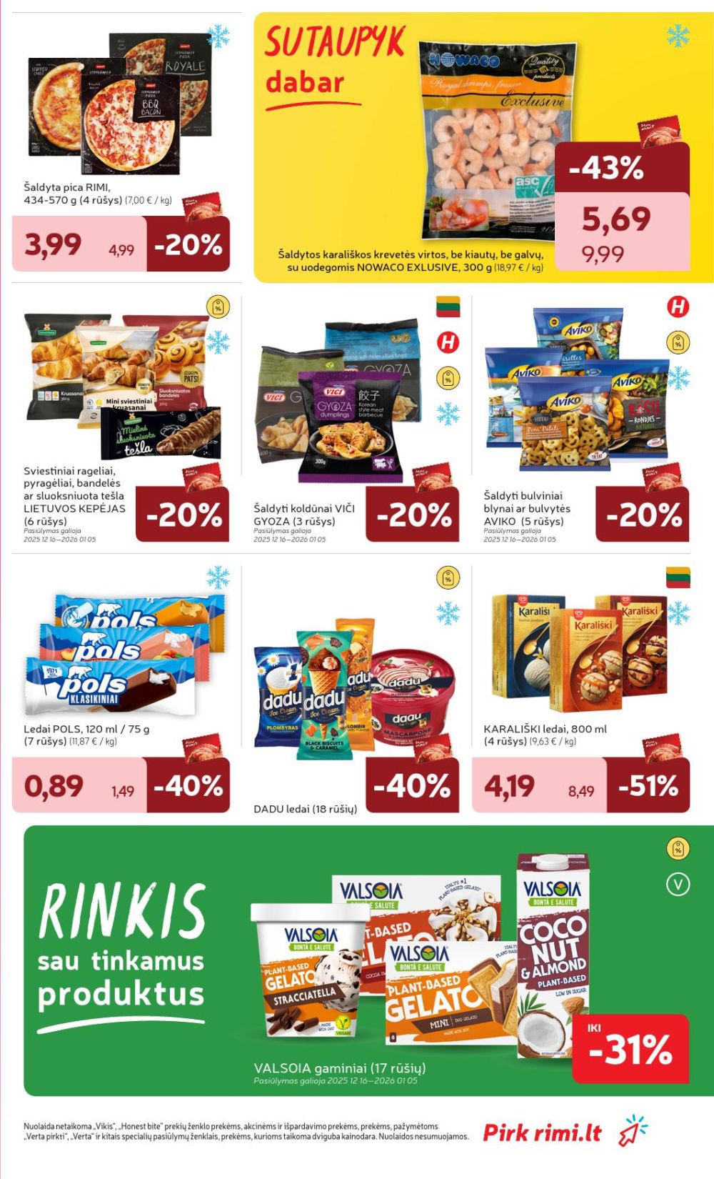 rimi - RIMI - Leidinys Nr.51-52 (2025 12 16 - 2025 12 28) - page: 19