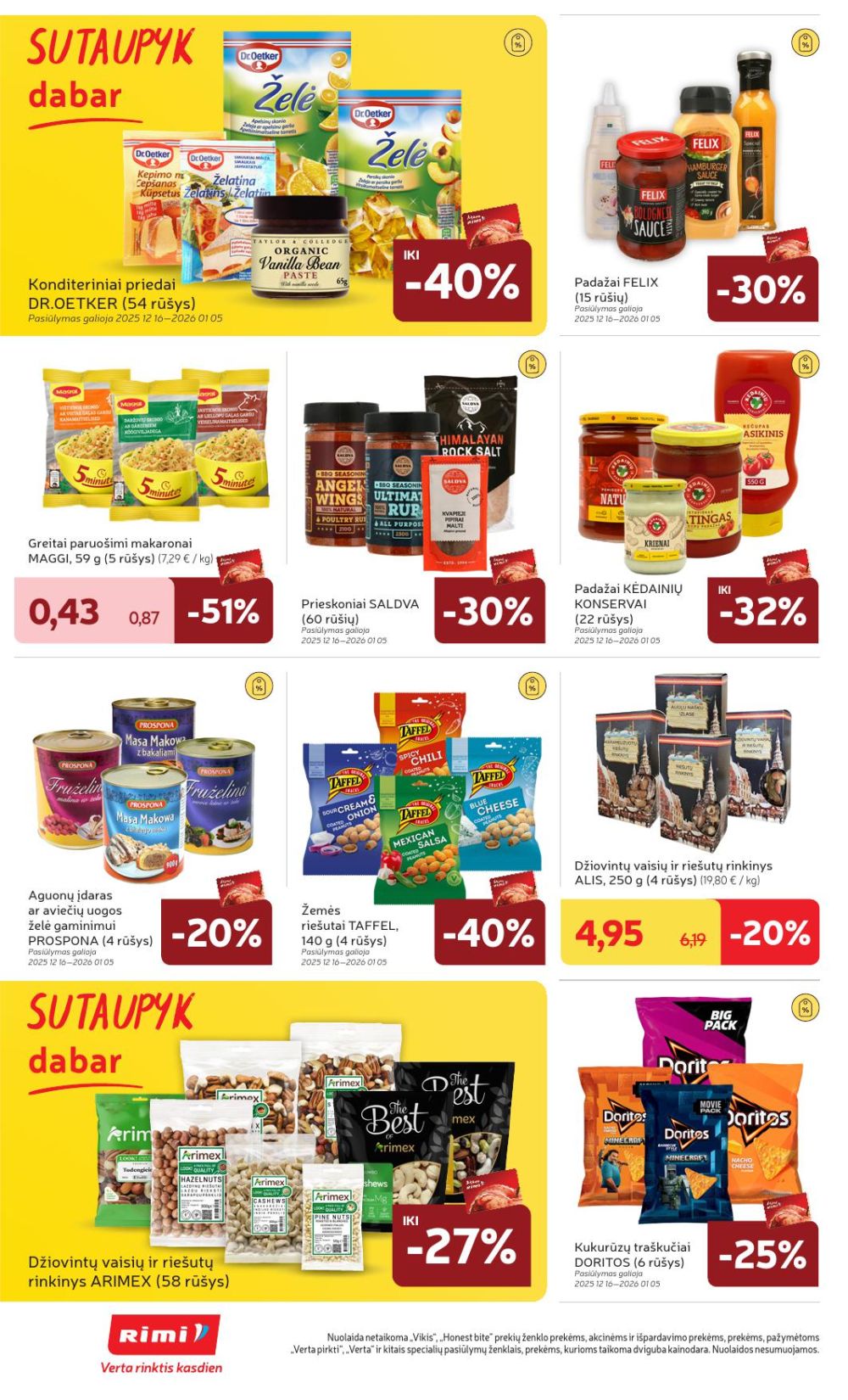 rimi - RIMI - Leidinys Nr.51-52 (2025 12 16 - 2025 12 28) - page: 26